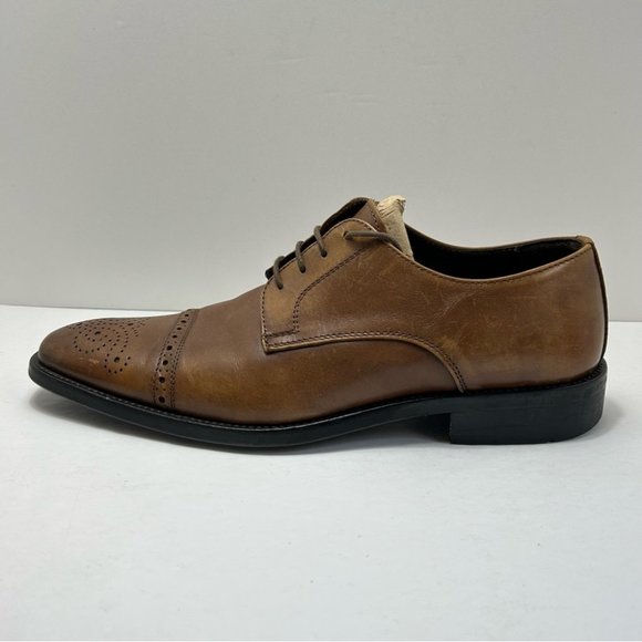 TO BOOT NEW YORK ADAM DERRICK Cap Toe Oxford Brown Size 9 main image 7